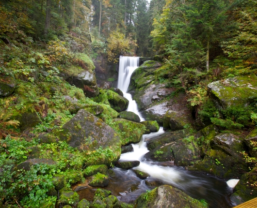 Klassenfahrt Schwarzwald Wasserfall Triberg