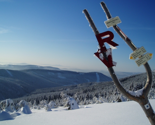 Riesengebirge im Winter