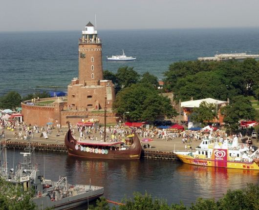 Kolberg an der Polnischen Ostsee