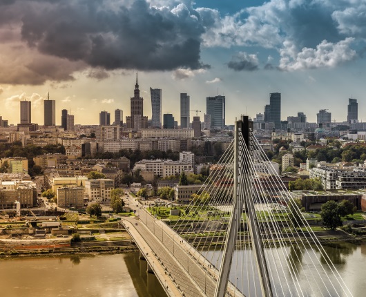 Warschau Stadtansicht