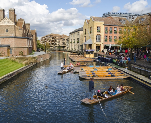 Bootstour in Cambridge