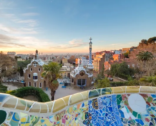 Klassenfahrt Barcelona Park Guell