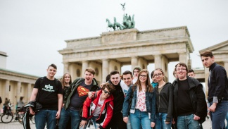 Berlin Klassenfahrt Brandenburger Tor